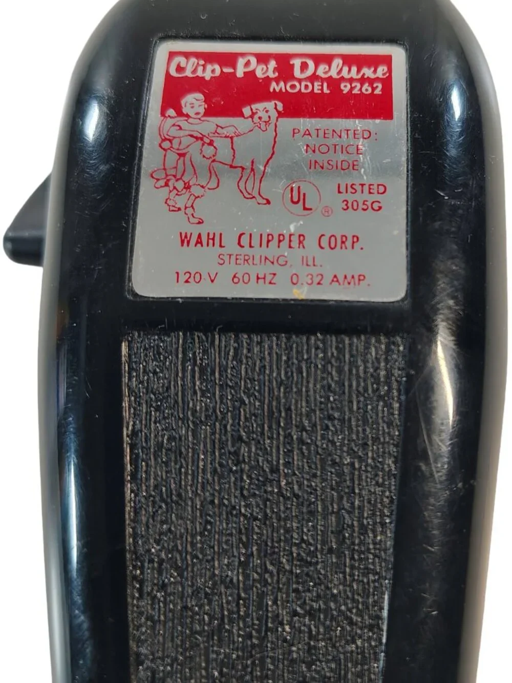 Vintage 90's Wahl Clip-Pet Deluxe Model 9262 Working, Tested & Cleaned!